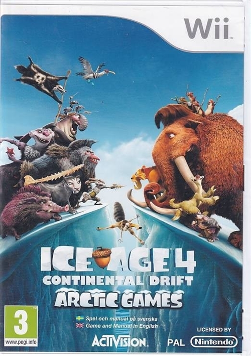 Ice Age 4 Continental Drift Arctic Games - Wii (B Grade) (Used) (Eng) 